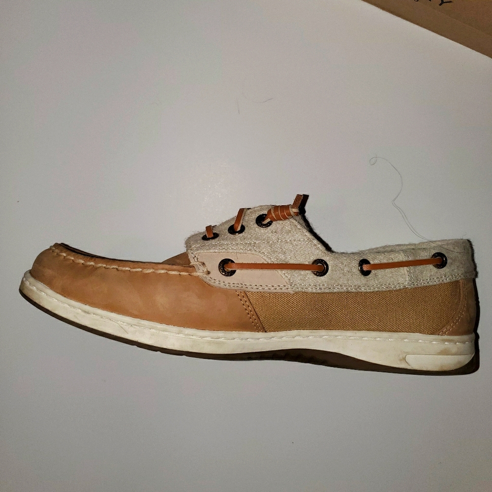 Rosefish Wool Linen Sperrys